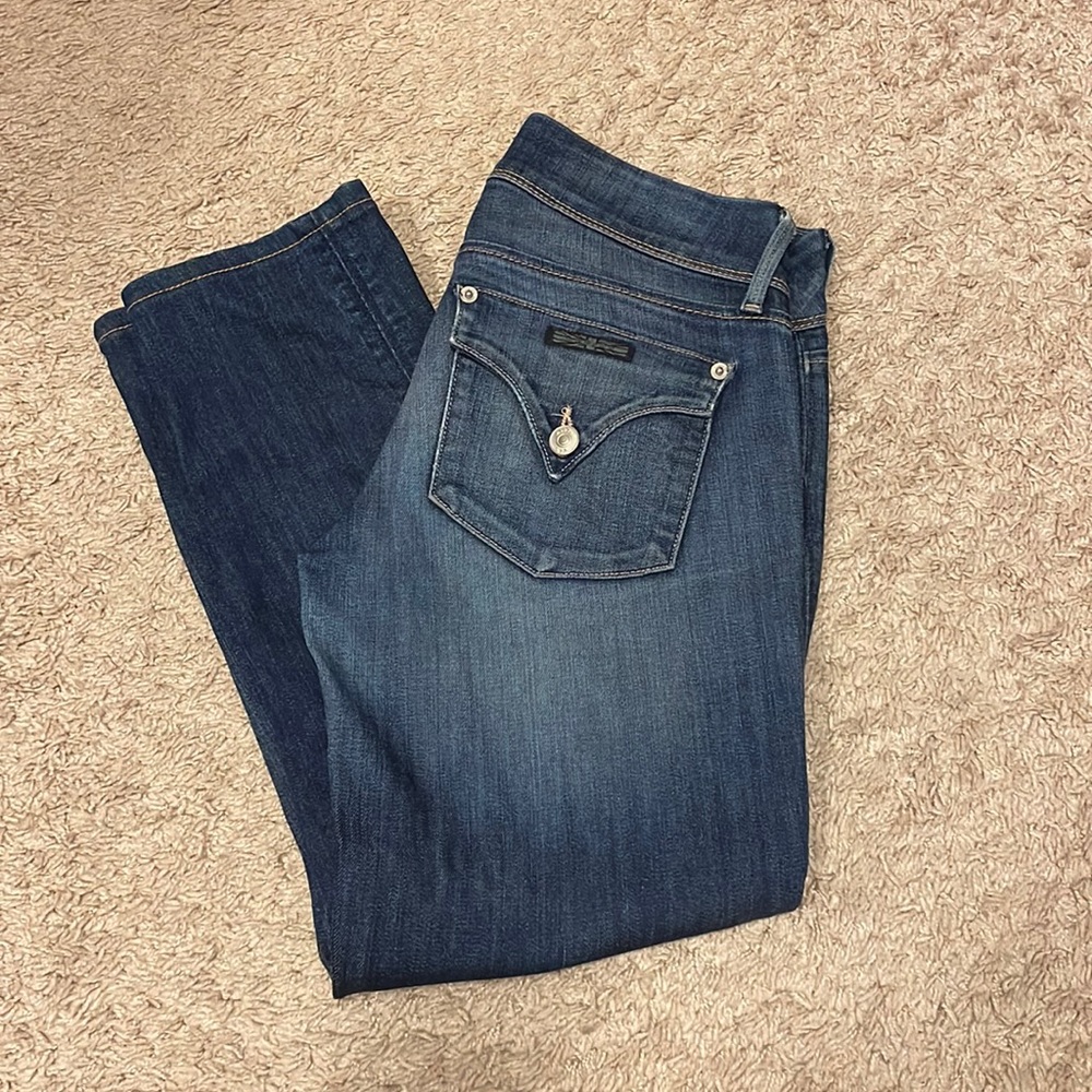 Hudson Collin Flap Crop Jean